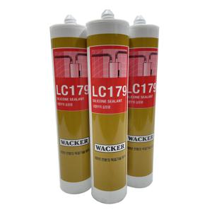 내열용 실리콘 LC179 적색 / 럭키 연통 마감용 보일러 화목난로 덕트 고온 고열 실란트