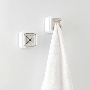 1+1 무타공 강력접착 주방 수세미 수건걸이 행주 홀더
