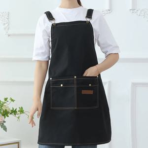 어깨끈 다용도 캔버스 앞치마 4종, 주방앞치마