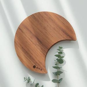 플레이팅도마 원형도마 나무도마 통원목 우드 수제 통나무 치즈보드 빵 중형