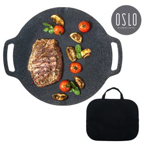 대형 캠핑용 불판 그리들팬 33cm + 전용가방 세트