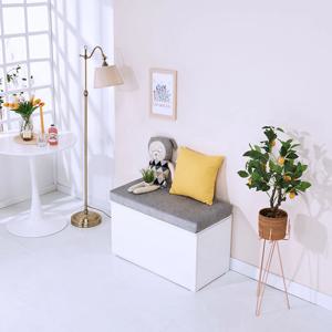 벤티 매트포함 조야패브릭 공간박스 정리 현관 벤치 수납장 800