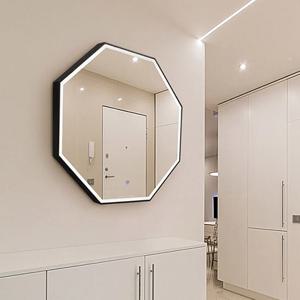 샬롬 정8각 LED 간접 거울 벽 조명 (삼색변환)