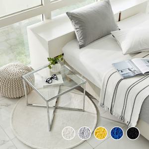 센추리 100원형 인테리어 러그 워셔블 카페트 5colors