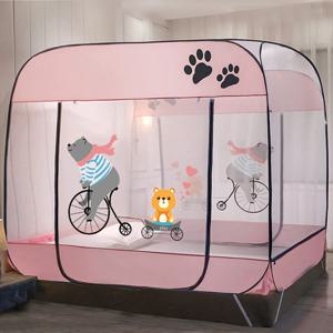 베어모기장 텐트형 사각 원터치모기장 3문와이드고급모기장 3colours