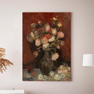 빈센트 반 고흐 과꽃과 글라디올리 꽃병 인테리어 명화 액자 캔버스 포스터