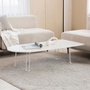 올리 반타원형 접이식 다용도 거실 좌식 소파테이블 5colors