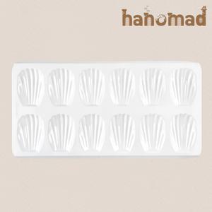논스틱 부채 마들렌틀 케익팬 12구 화이트에디션