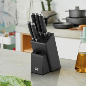 레오 그라파이트 나이프 칼블럭 6종 세트