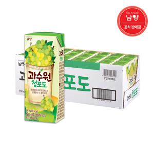 과수원 청포도 190ml 24팩
