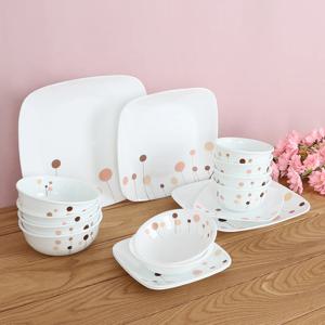 꽃솜 사각 4인 16P 홈세트