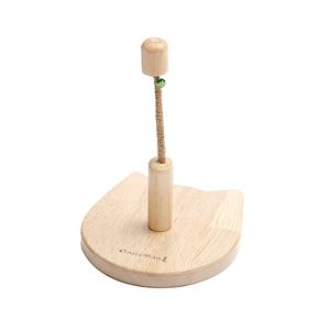 천연나무 우드캣토이 흔들흔들 펀치 고양이 장난감