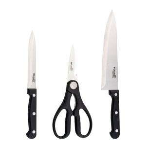 손잡이 일체형 식도+과도+가위 3종 세트