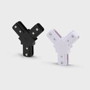 LED 셀프 레일조명 레일부속 Y자연결 2컬러