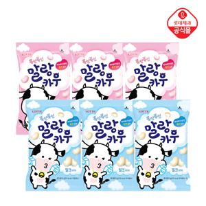 말랑카우 딸기/밀크 79g*6개 구성