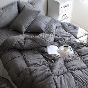 솔리드 소프트마이크로 차렵이불 침구세트