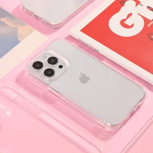 아이폰14 시리즈 슬림핏 소프트 크리스탈 케이스