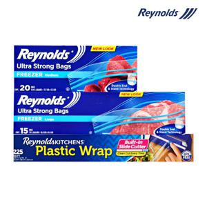 김장철 필수패키지 지퍼백(중20+대15)+슬라이더 랩68m