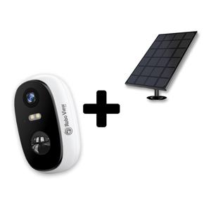 로보뷰 S1+3W 태양광패널 CCTV 무선 배터리 300만화소 충전식 실내.외