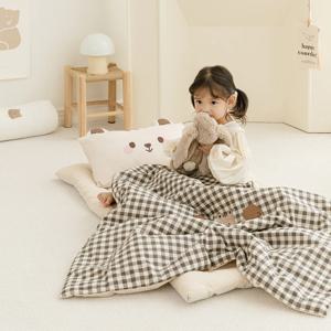 슈슈 순면 낮잠이불 형태베개 토퍼세트(베개솜/가방포함)