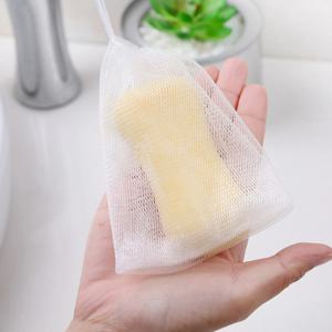 자투리 조각 비누망 알뜰 비누거품망 세안망 빨래비누망 M사이즈 1개