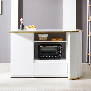 다즐 1300 B형 세라믹 아일랜드식탁 템바보드 홈바 테이블 조리대 렌지대 밥솥장