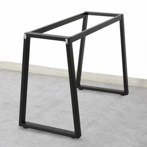 SOM700 너비700mm 블랙분체도장 사다리꼴 테이블 발통