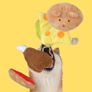 강아지 장난감 노즈워크 터그놀이  파이브도그즈 햄버거