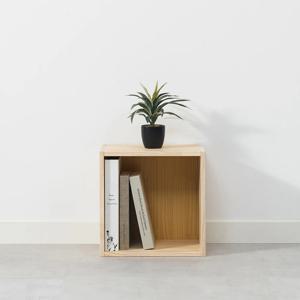 UV코팅 원목 공간박스 수납장 책장 책꽂이 DIY