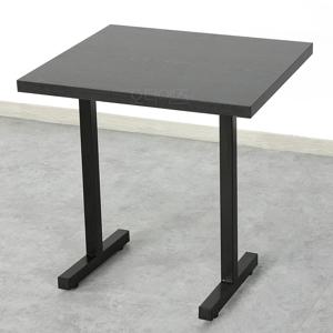 작은 사이즈 2인용 식탁 700 x 650 오래 쓰는 입식 좁은 식당 매장 영업용 테이블