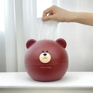 동글곰돌이 두루마리 휴지케이스