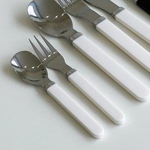 ANNOVA 아노바 오레오 커트러리 캐주얼 양식기 화이트 디저트포크