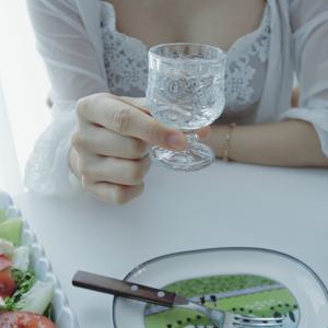 고블렛 소주잔 크리스탈 술잔 1p