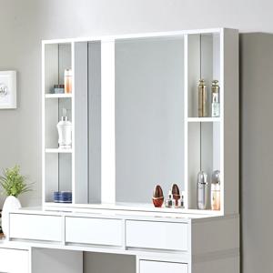 1100 엘르 수납거울 화장대 와이드