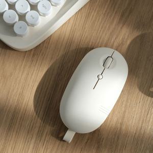 디자인 테일 저소음 USB 무선 마우스 AWM-01