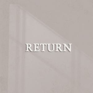 이지렛 RETURN 리턴 안내판 표지판 아크릴글자 아크릴