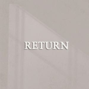 이지렛 RETURN 리턴 안내판 표지판 아크릴글자 아크릴