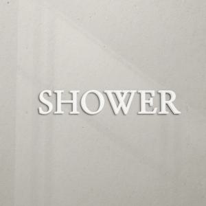 이지렛 SHOWER 샤워룸 아크릴 스카시 입체글자 도어사인