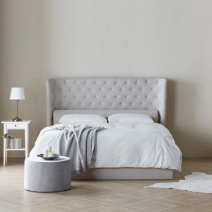 플로르 패브릭 침대 헤드/프레임 SS/Q/K/LK/EK