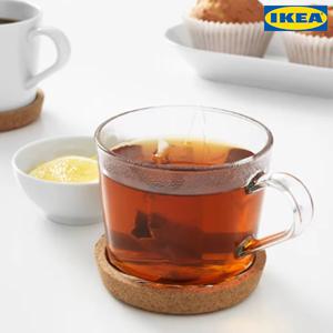 IKEA 365+ 컵받침/코르크 컵받침2개 (10cm)