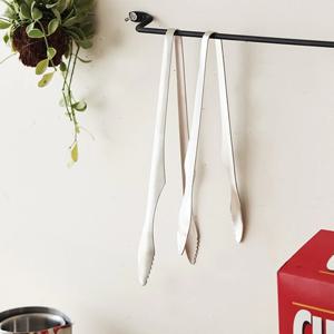 위생적인 다용도 주방 음식 캠핑용 고기 스텐집게 2size