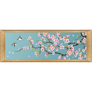 DIY 보석십자수금전수 최신26면+AB비즈 120x40cm 옥매화