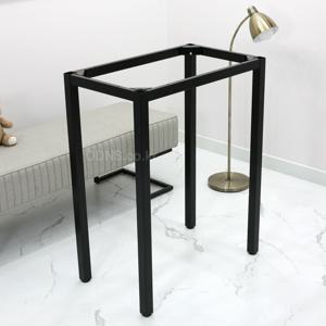 T7050h 높이950mm 40각 스텐딩책상다리 700 x 500