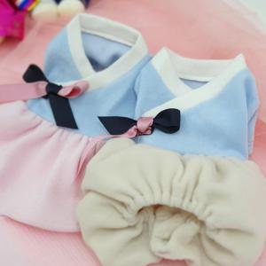 강아지 뽀송이 개량한복