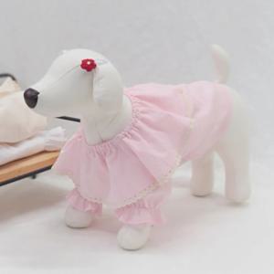 강아지옷 공주블라우스 봄옷