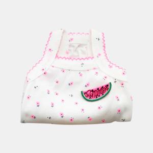 강아지옷 네온수박 민소매티셔츠 여름옷 2XL