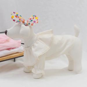 강아지옷 공주블라우스 봄옷 2XL