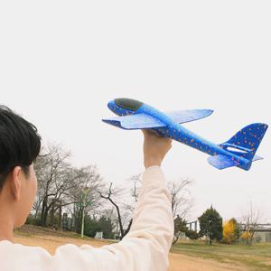 스티로폼 비행기 에어글라이더 장난감 4colors