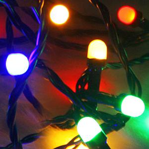 KC인증 방수형 LED 8mm 칼라전구 전원코드별매