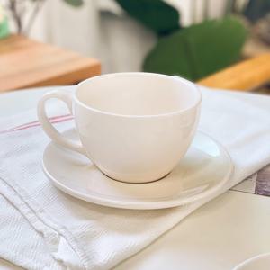 크림화이트 홈카페 커피잔세트 L 라떼 300ml